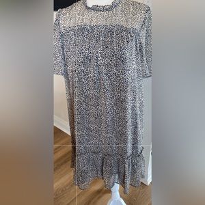 CeCe, size 6 leopard print dress.